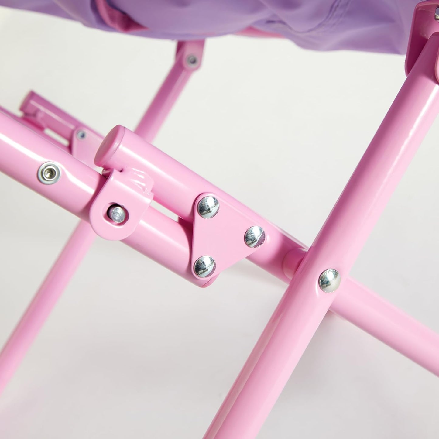 Disney Minnie Mouse Toddler Saucer Chair 19” Folding Kids Chair, Ages 3+, Portable & Lightweight, Cozy Padded Seat for Playroom, Bedroom