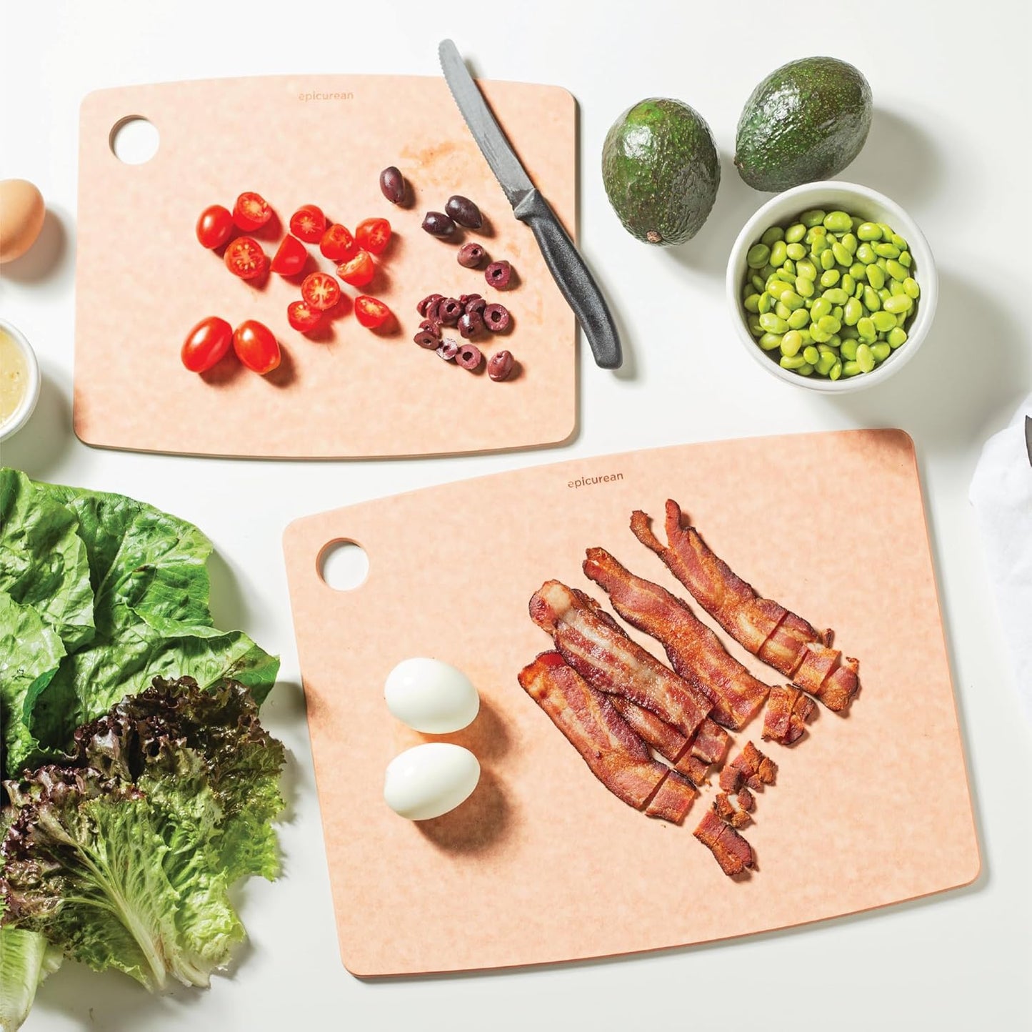 Kitchen Series Cutting Board, 14.5 X 11.25 Inch, Natural