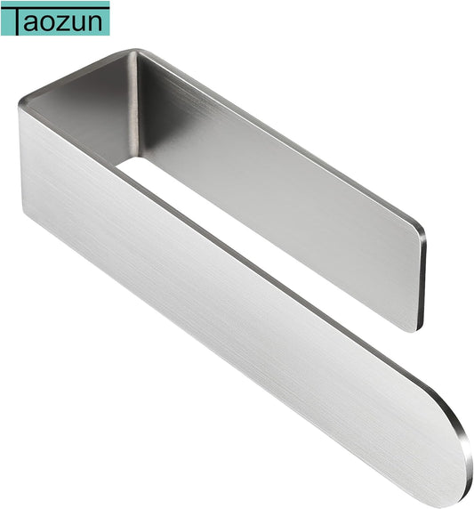 Hand Towel Holder/Hand Towel Ring - Self Adhesive Bathroom Towel Bar Stick on Wall, SUS 304 Stainless Steel Brushed