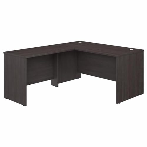 Bush Business Furniture Studio C 60W x 30D L Shaped Desk with 42W Return in Storm Gray, Large Corner Table for Home or Professional Office