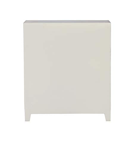 Powell Furniture Grace, Antique White Cabinet