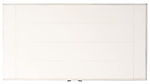 SAFAVIEH Furniture - Primrose 3-Drawer Console Table - Distressed White - Solid Wood - Farmhouse Classic Design - Ideal for Entryway, Living Room, Hallway, 23.5" W x 13" D x 29.5" H (CNS5707A)