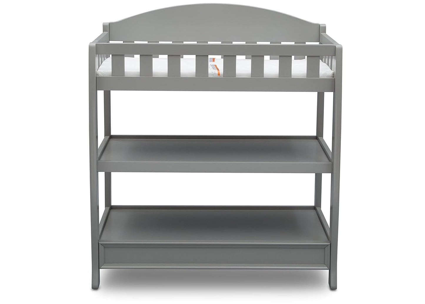 Infant Changing Table with Pad, Grey