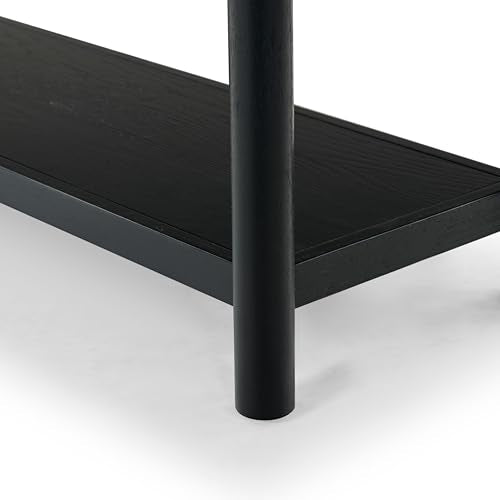 SAFAVIEH Couture Collection Jaylessa Black 2-Drawer Console Table