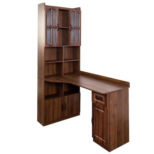 Jmyab L-Shaped Corner Computer Desk for Home Office, view 9