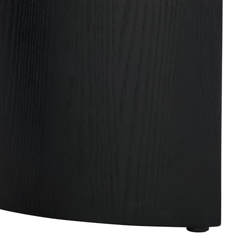 SAFAVIEH Home Collection Osai Black Oval Top Coffee Table (Fully Assembled)
