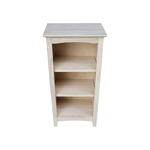 Solid Wood Shaker Bookcase - 36" H