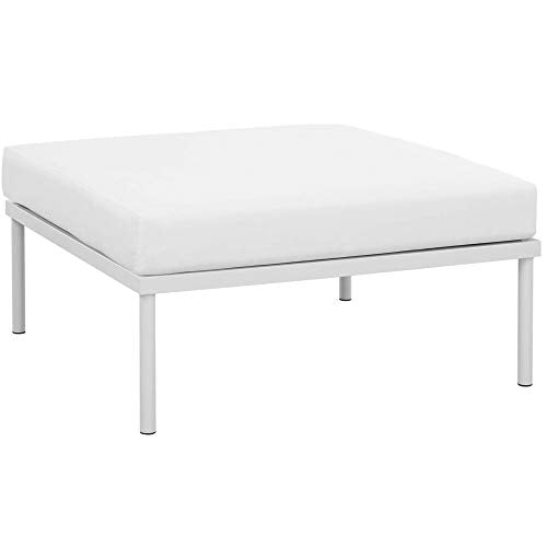 Harmony Outdoor Patio Sectional Sofa Furniture Set | All-Weather Waterproof | Modern Design | Machine Washable Cushions | Tempered Glass Top Tables
