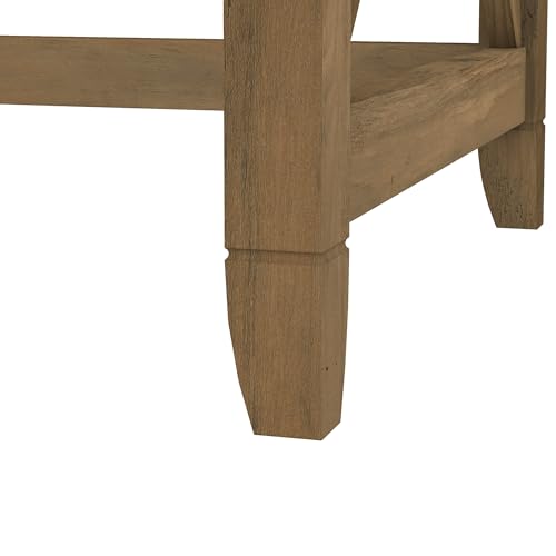 Key West 48W Writing Desk in Reclaimed Pine