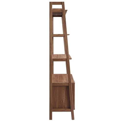 33" Bookshelf Display Case in Walnut, view 7