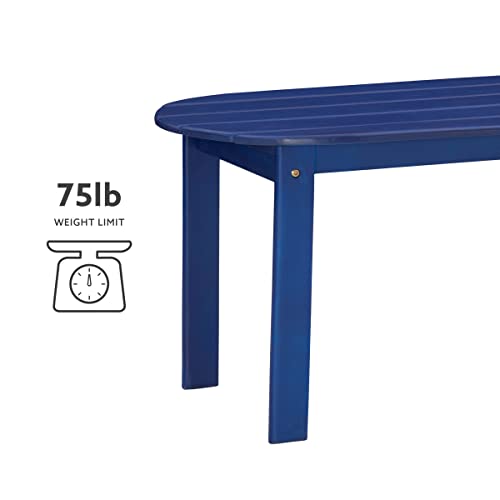 Jayde Outdoor Blue Adirondack Coffee Table