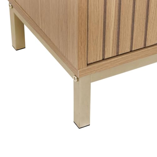 5 Five Simply Smart 5five - Tasso 2 Doors Natural Wood Effect Base Cabinet