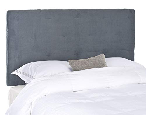 Safavieh Martin Grey Velvet Upholstered Tufted Headboard, view 2