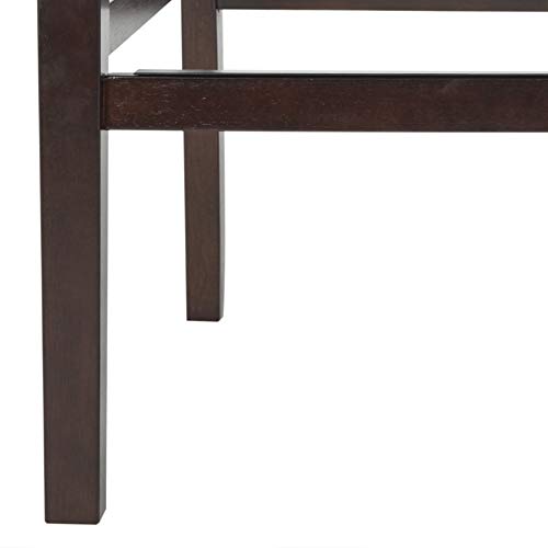 Safavieh Home Collection Norah Dark Taupe and Espresso Barstool (Set of 2)