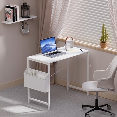 47 Inch Computer Desk for Small Spaces with Storage Bag, view 7