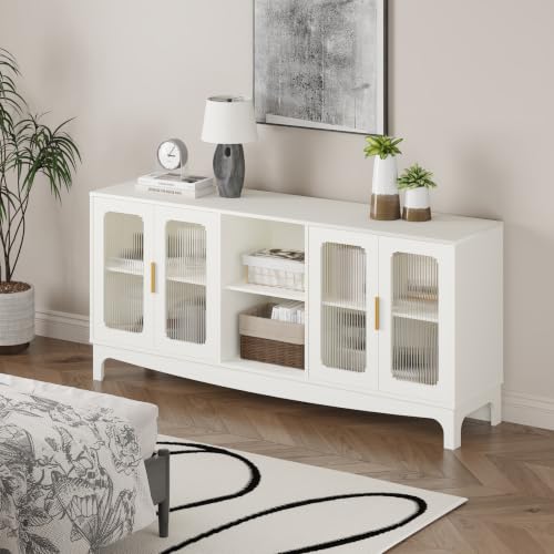 65 Inch TV Stand for TVs up to 70+ inch, view 7