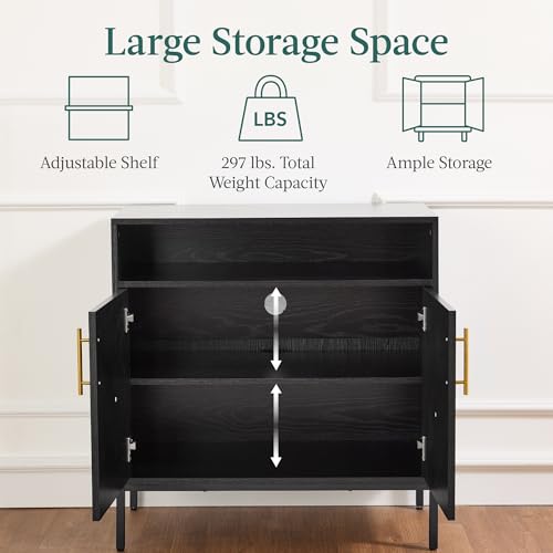 Rattan Sideboard Buffet Cabinet, Entryway Table, Accent Storage Cabinet, view 7