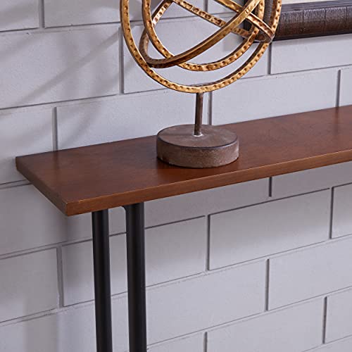 Agnew Skinny Console Table, black (AMZ0906MC), 56 in x 8 in x 30 in