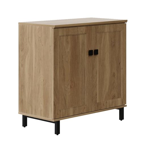 Buffet Sideboard Cabinet Farmhouse Modern 2 in 1 Storage Cabinet, view 8