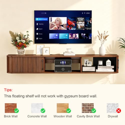 55" Floating TV Stand for TVs up to 65", view 7