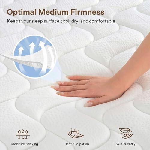 Serene 12 Inch Full Hybrid Mattress, view 8