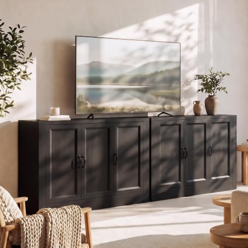 78" Modular Buffet Sideboard Cabinet Set of 2, view 8