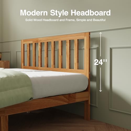 12inch Twin Size Bed Frame Wooden Twin Platform Bed Frame, view 8