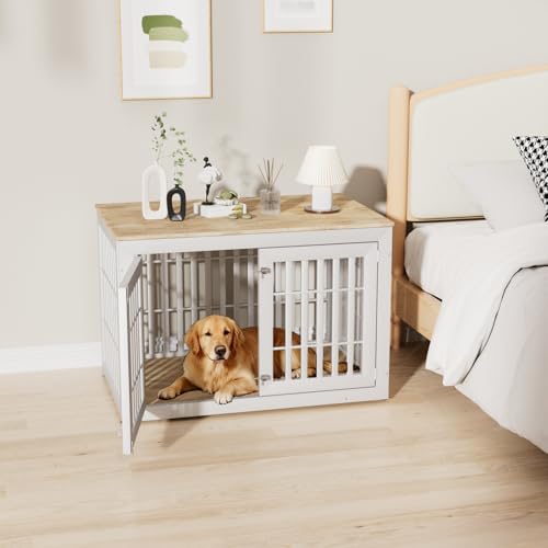 48 Inch Heavy-Duty Dog Crate Furniture, view 8
