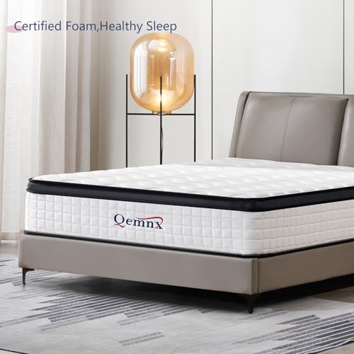 12 Inch King New Hybrid Mattress, Medium Firm, Reinforced Edge, view 8