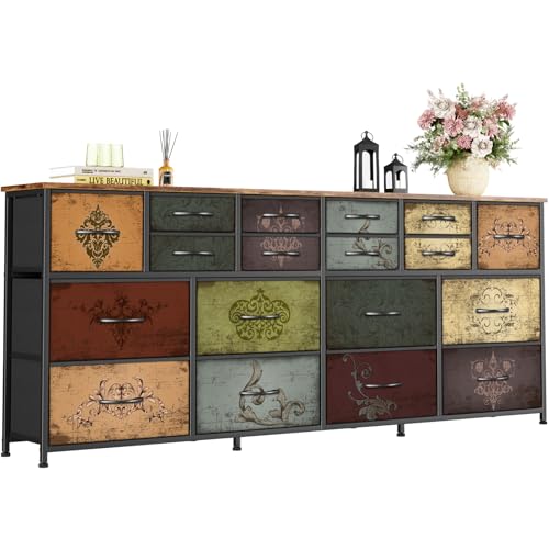 74.8" W Dresser for Bedroom, Wide TV Stand for 65, 75, 80 inch TV, view 2