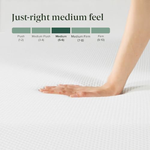 Zinus 10 Inch King Green Tea Cooling Memory Foam Mattress, Medium Feel, view 7