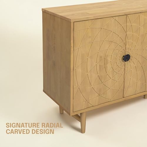 Bloom Solid Wood Sideboard, view 8