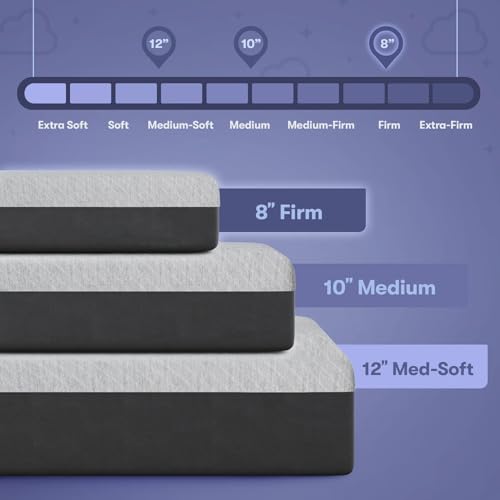 Twin Mattress 8 Inch, Cooling Gel Memory Foam Mattress in a Box, Firm Feel, view 7