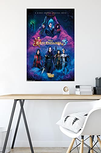 Disney Descendants 3 - One Sheet Wall Poster, 22.375" x 34", Premium Unframed Version