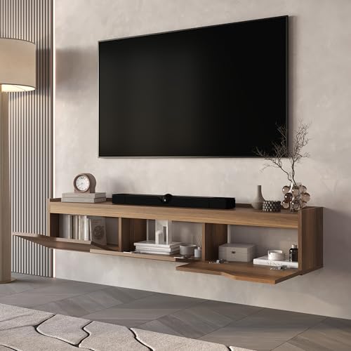 Atelier Mobili Floating TV Stand for 75 Inch TVs, view 8