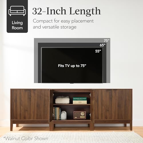 Best Choice Products 2-Door Modern Storage Cabinet, Buffet, Sideboard, view 7