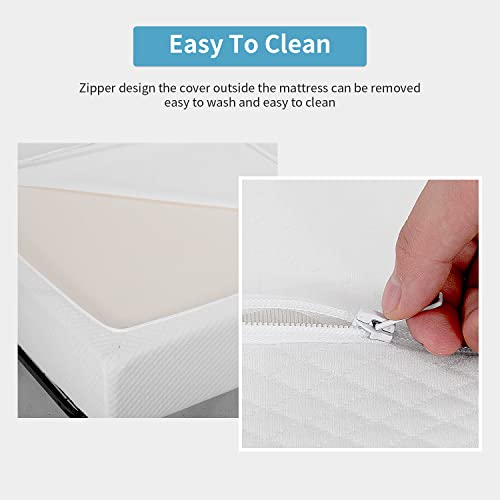 PayLessHere 8 Inch Queen Gel Memory Foam Mattress Fiberglass Free/CertiPUR-US, view 7