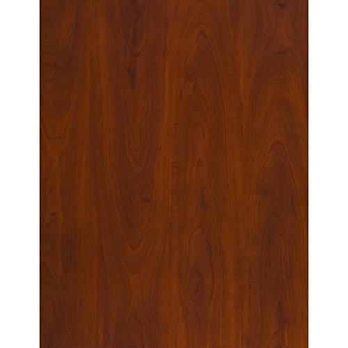 Bush Business Furniture Series C 36W Tall 5 Shelf Bookcase in Hansen Cherry, Large Storage and Display Bookshelf for Home or Professional Office