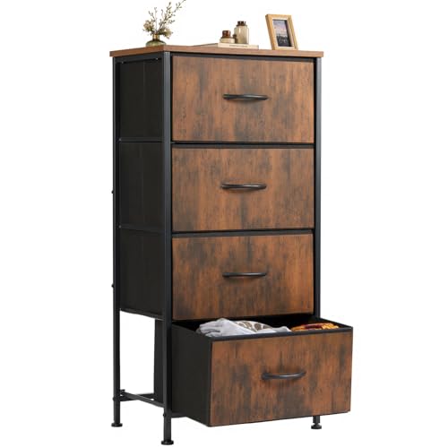 Dresser for Bedroom, 4 Drawer Storage Organizer for Closet, view 2