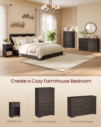 5-Drawer Dresser, Chest of Drawers, 31.5 x 15.7 x 47.4 in, view 9