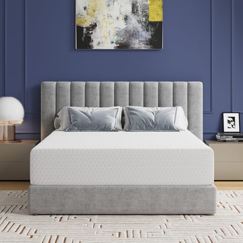 Twin Mattress 10 Inch, Memory Foam Twin Size Mattress in a Box for Comfort Sleep & Pressure Relief, CertiPUR-US Certified Mattresses Medium Firm