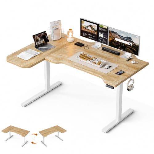 47" L Shaped Standing Desk, view 2