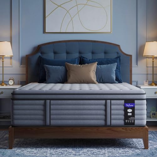 (Luxury Hotel) 14 Inch Hybrid Queen Size Mattress in a Box, Medium Firm, view 2