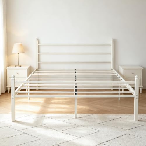 Full Metal Bed Frame with Headboard & Footboard, view 7