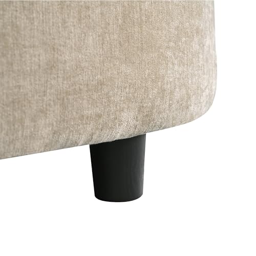 Chaise Lounger Sleeper Sofa, Upholstered Convertible Chair, view 8