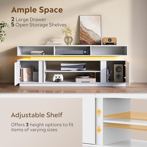 Modern TV Stand for 75 Inch TV, view 7