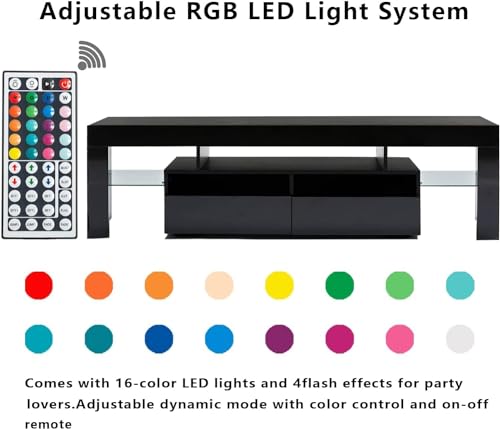 70IN LED TV Stand for 65/75/85 inch TV, view 8