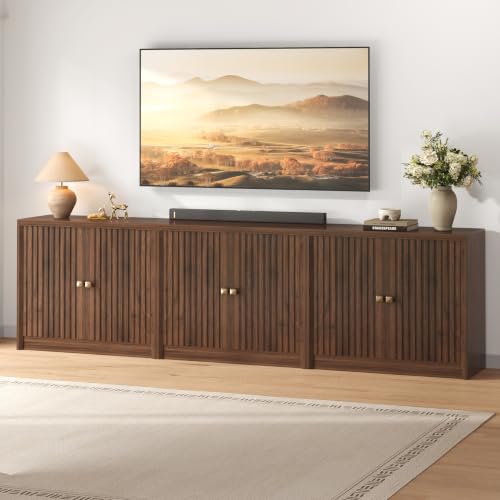 94.5" Sideboard Buffet Cabinets Set of 3 with Storage, view 2