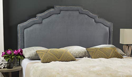 Home Alexia Modern Grey Headboard, Queen, view 2