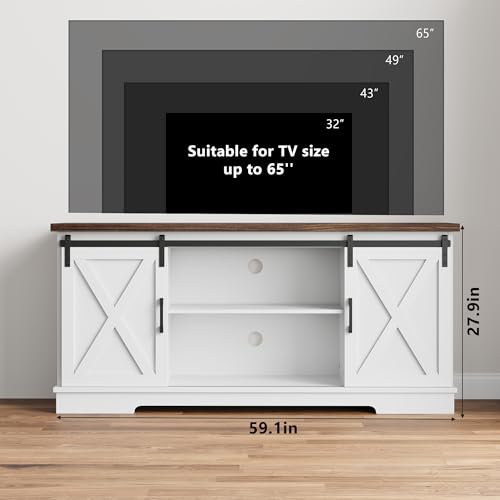 Farmhouse Tv Stand for 65 in TVs, view 8